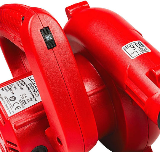 Raider Blower / Vacuum Handheld Electric 650W with Volume Control & Maximum Air Speed 190km/h