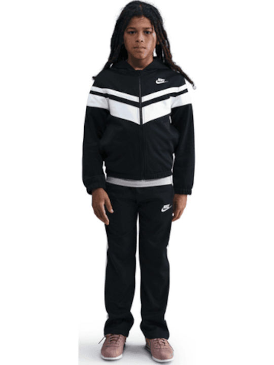 Kids Sweatpants Set Dri-Fit Black 2pcs Sportswear