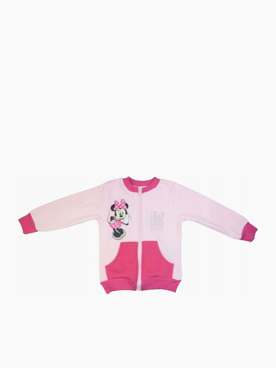 Παιδικό Σετ Φόρμας Ροζ 2τμχ Minnie Mouse