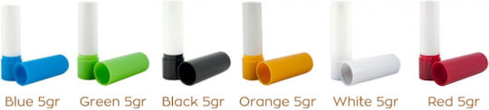 Θήκη Lip Balm-κραγιόν Σωληνάριο Κηραλοιφών Χείλη 5gr Κιτρινο