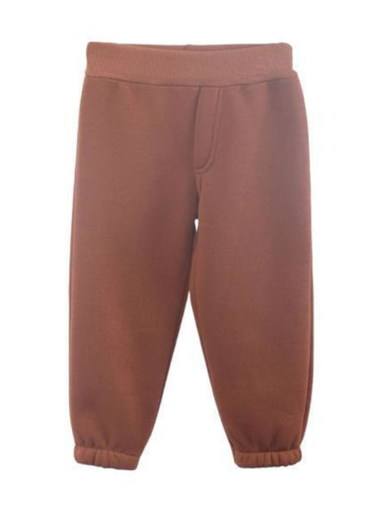Kids Tracksuits With Top Brown 2 Pieces