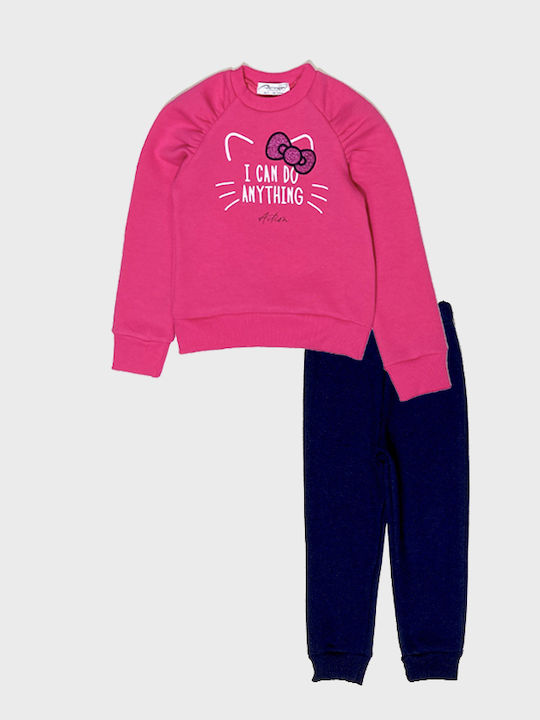 Action Sportswear Σετ Φόρμας Φούξια