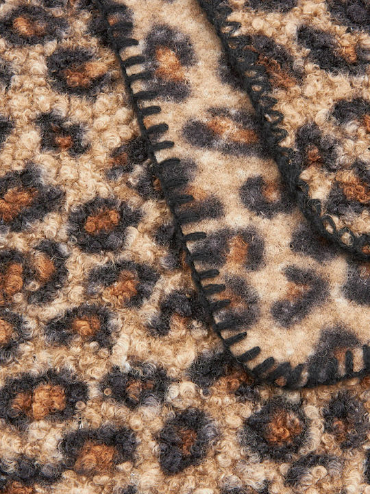 Women's Wool Scarf Brown