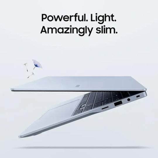Samsung Galaxy Book4 Edge 15.6" FHD (Snapdragon-X/16GB/512GB SSD/W11 Startseite) Sapphire Blue (US Tastatur)
