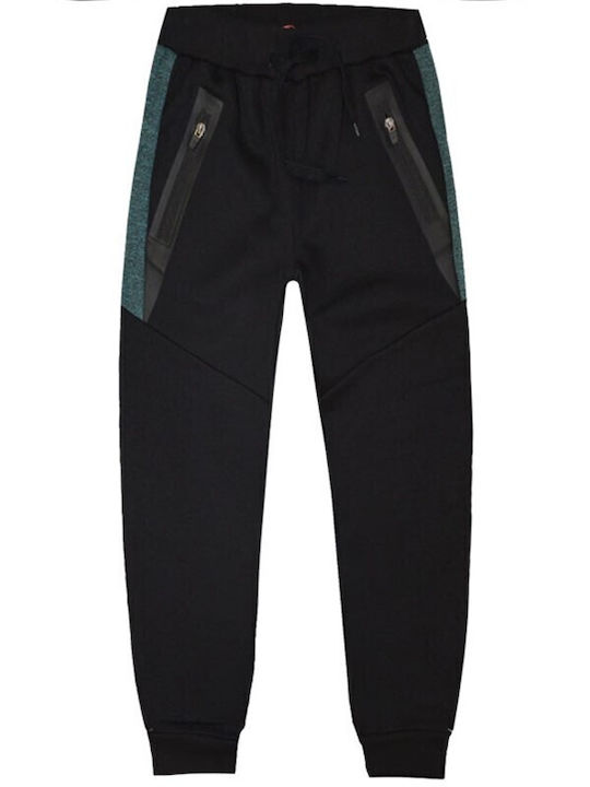 Kids Sweatpants Set Petrol Blue 2pcs Game On