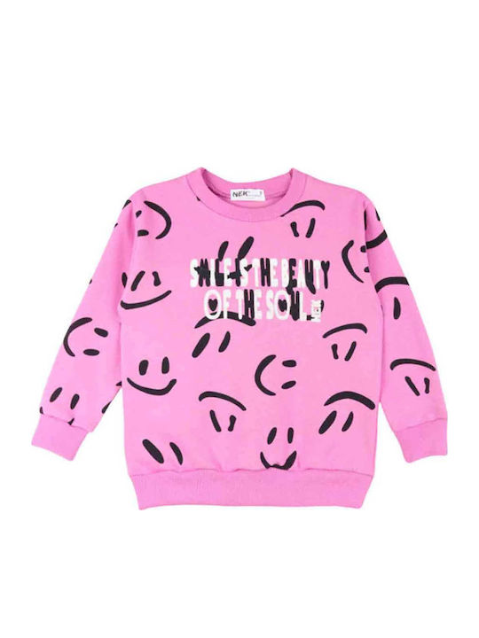 Nek Kids Wear Σετ Φόρμας Λιλά