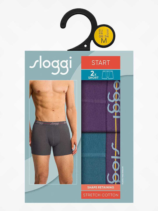Start Short C2p Men's Boxers Multicolour 2Pack