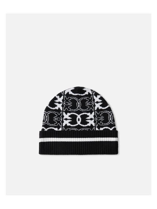 Beanie Unisex Beanie Gestrickt in Schwarz Farbe