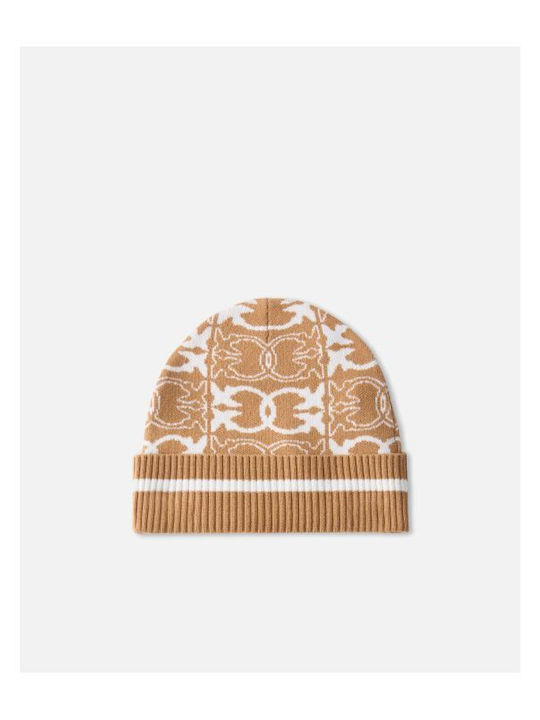 Bulgaria Beanie Unisex Beanie Gestrickt in Beige Farbe