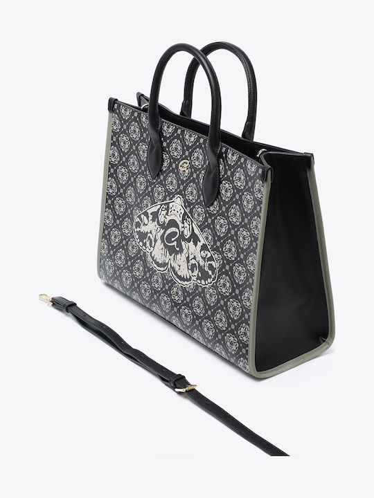 Griffe Damentasche Handtasche Schwarz