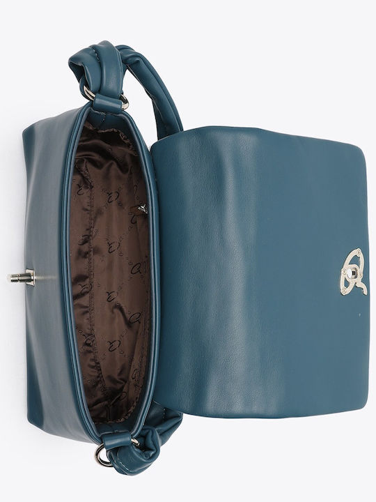 Women's Bag Shoulder Petrol Blue