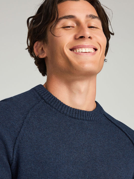 Long Sleeve Navy Blue Sweater