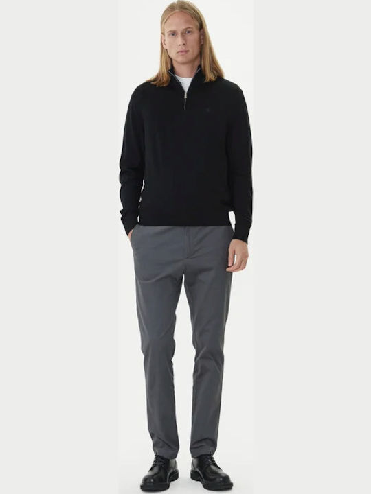 Langarm-Pullover Black