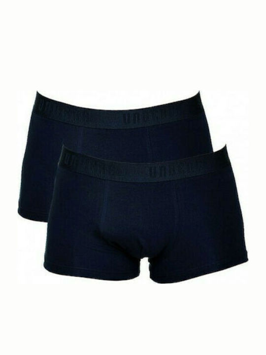 Men's Boxers Black / Indigo / Khaki 2Pack