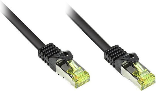 Good Connections S/FTP Кат.7 (10Gbps) Мрежов Кабел Ethernet 1.5м Черен