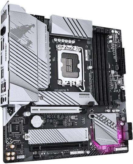 Gigabyte B760M Aorus Elite WIFI6E GEN5 rev. 1.0 Motherboard Micro ATX with Intel 1700 Socket