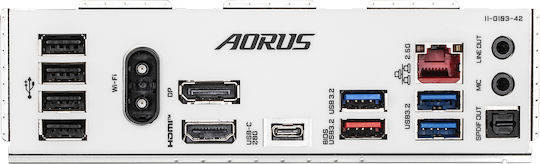 Gigabyte B760M Aorus Elite WIFI6E GEN5 rev. 1.0 Motherboard Micro ATX with Intel 1700 Socket