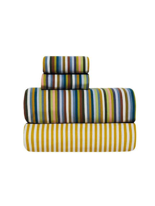 Kentia Set Cearșafuri Single 160x270cm. Versus Colorato 11 3buc