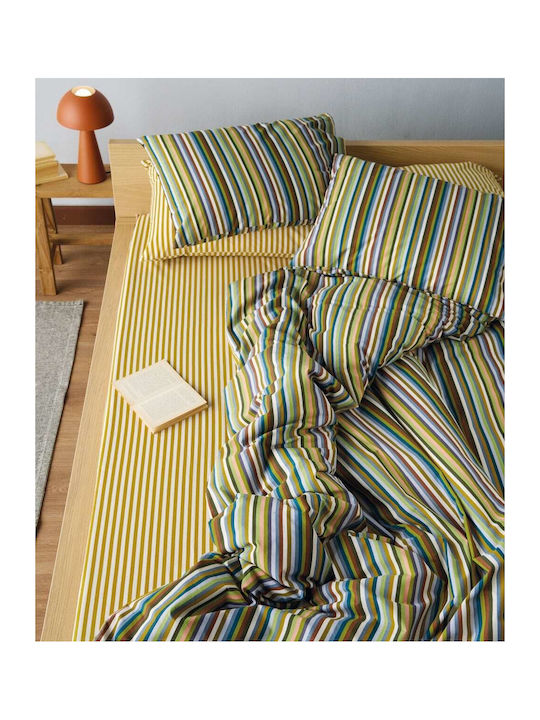 Kentia Set Cearșafuri Single 160x270cm. Versus Colorato 11 3buc