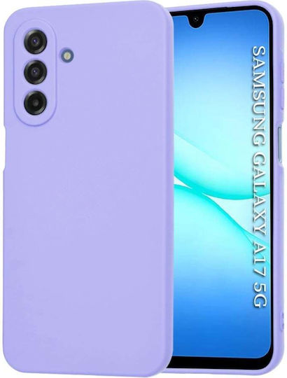 Back Cover Σιλικόνης Μωβ (Galaxy A17)