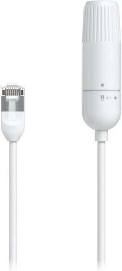 Ubiquiti F/UTP Cat.6a Network Cable Ethernet 0.15m White 2 Pieces