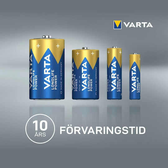 Varta Longlife Power Alkaline Batterien AA 1.5V 24Stück