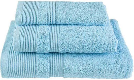 Astron Italy Astron Italy Badetuch-Set 3 Stück Türkis Gewicht 550gr/m²
