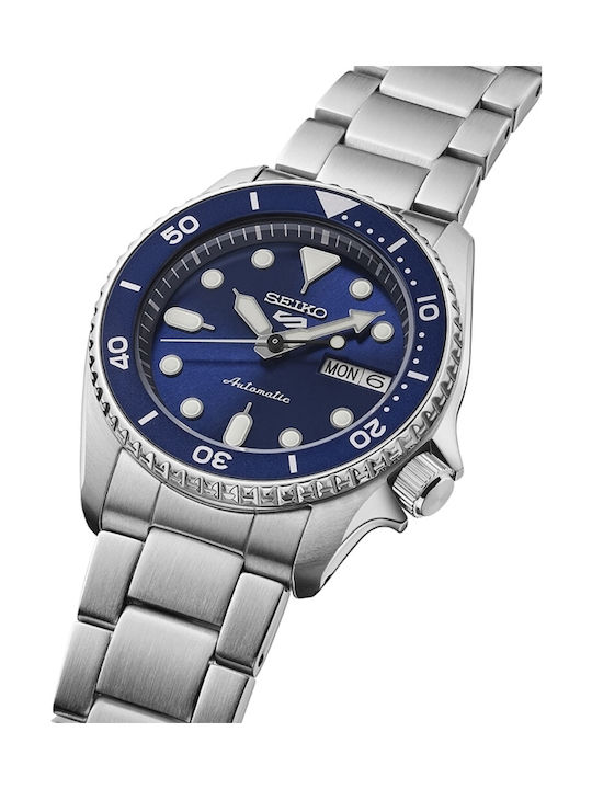 Skx Series Ρολόι Αυτόματο με Μεταλλικό Μπρασελέ Skx Series Ρολόι Αυτόματο με Μεταλλικό Μπρασελέ