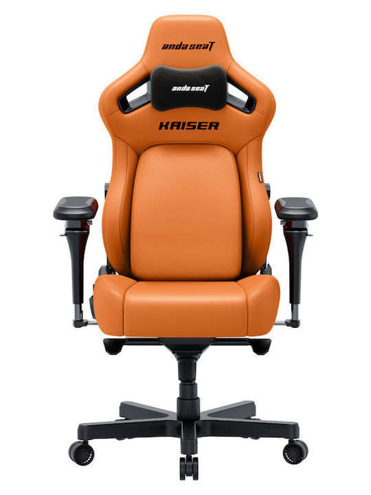 Anda Seat Kaiser-4 V2 XL Δερματίνης Πορτοκαλί Anda Seat Kaiser-4 V2 XL Δερματίνης Πορτοκαλί