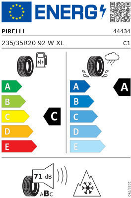 Pirelli Zero 235/35R20 92P XL Χειμερινό Λάστιχο για Επιβατικό Αυτοκίνητο