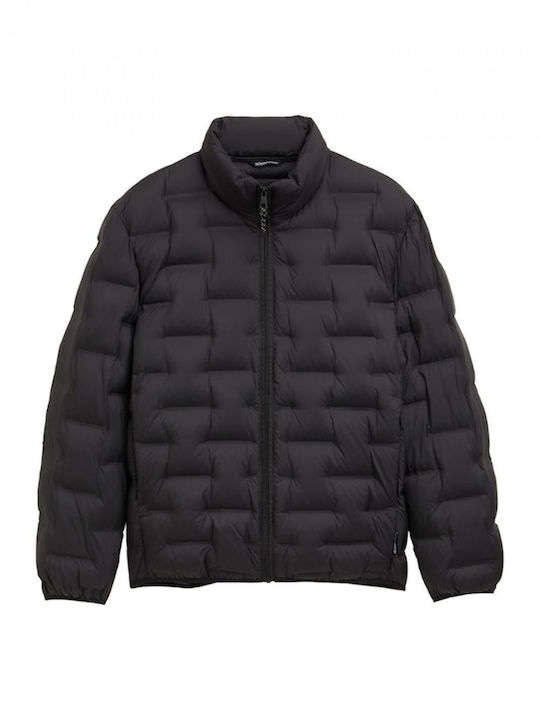 Geacă Puffer Waterproof Neagră