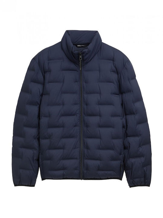 Geacă Puffer Waterproof Albastră, Sky Captain Blue