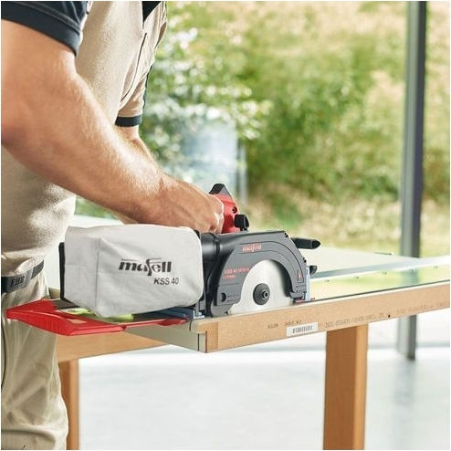 Mafell KSS 40 18M Bl Pure T-Max Δισκοπρίονο 18V 1x5.2Ah με Σύστημα Αναρρόφησης