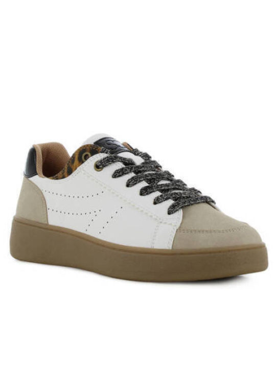 Damen Anatomisch Sneakers Weiß