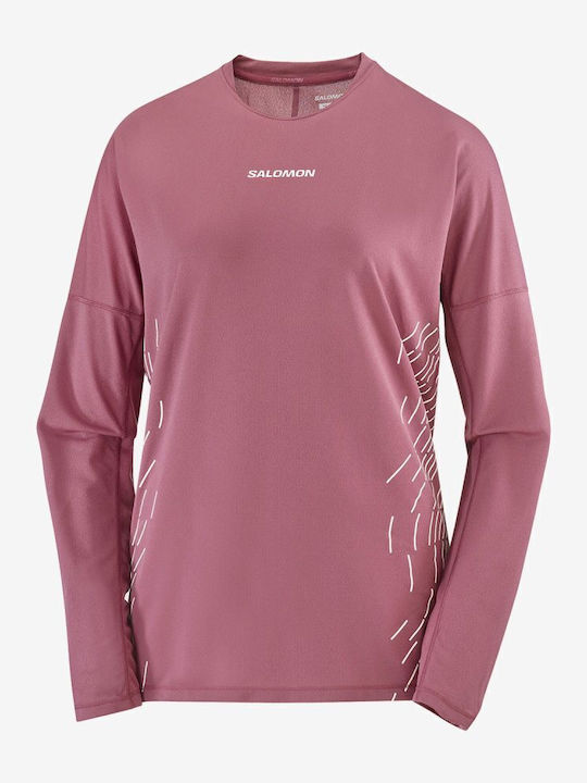 Sense Aero Women's Blouse Long Sleeve Nocturne / Whisper White
