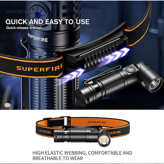Superfire Φακός LED