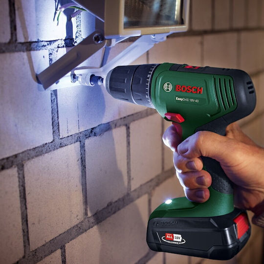 Bosch Easy Bohrschrauber 18V-40 Akkuschrauber Batteriebetrieb Brushless 18V 1x2Ah