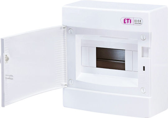 ETI Wall mounted 8-Elements Fuse Box with 1 Row
