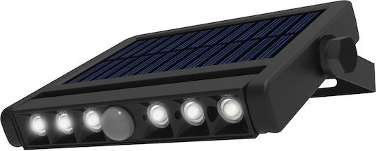 Optonica Wall Mounted Solar Light 1.8W Cold White with Motion Sensor and Photocell IP54