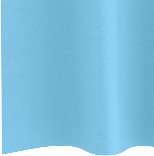 vidaXL Set Vorhänge mit Grommets Hellblau 140x245cm