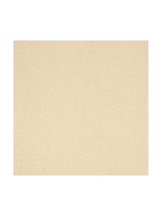 vidaXL Set Curtains Blackout Window with Tab Top Beige 140x245cm
