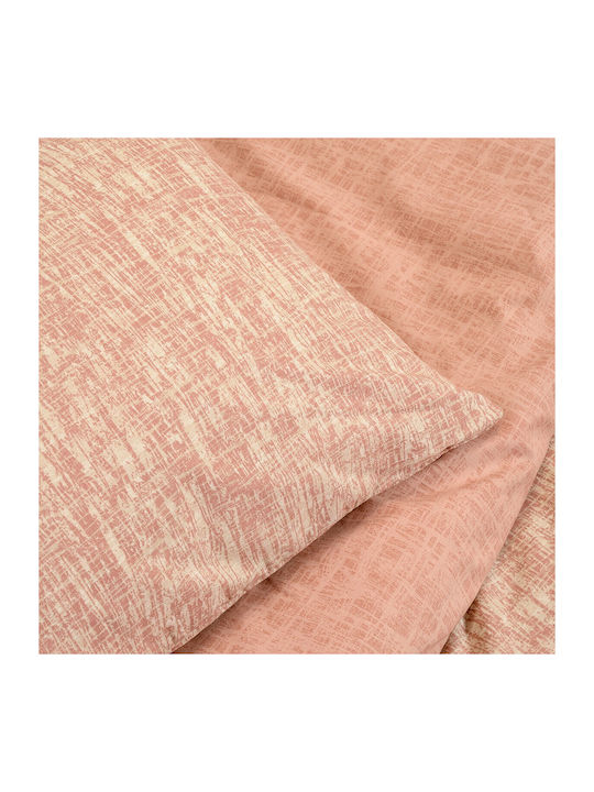 Melinen Milan Σετ Σεντόνια Μονά 170x270εκ. Rose (3τμχ)