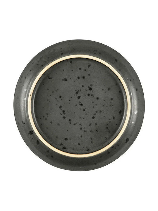Bitz Farfurie Deșert Ceramică Verde cu Diametru 17cm
