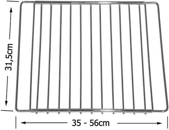 74.10.50.10 Ersatz-Backofengitter 53x31.5cm