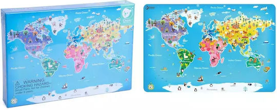 World Map Puzzle 2D 48 Pieces