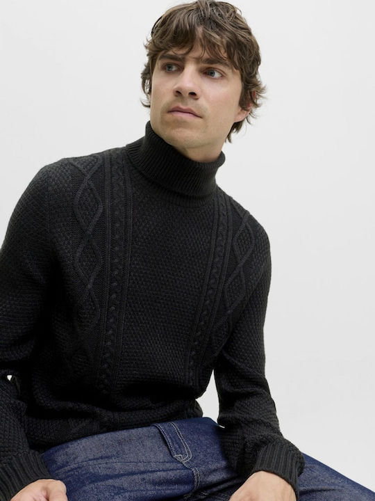 Langarm-Pullover Black