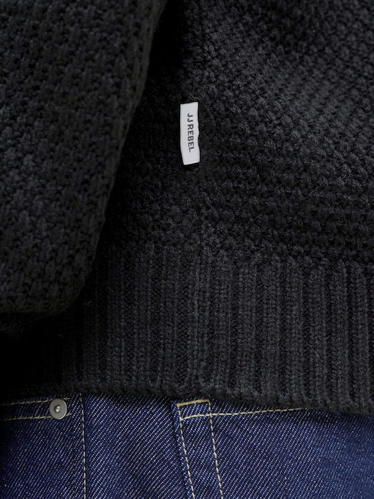 Langarm-Pullover Black
