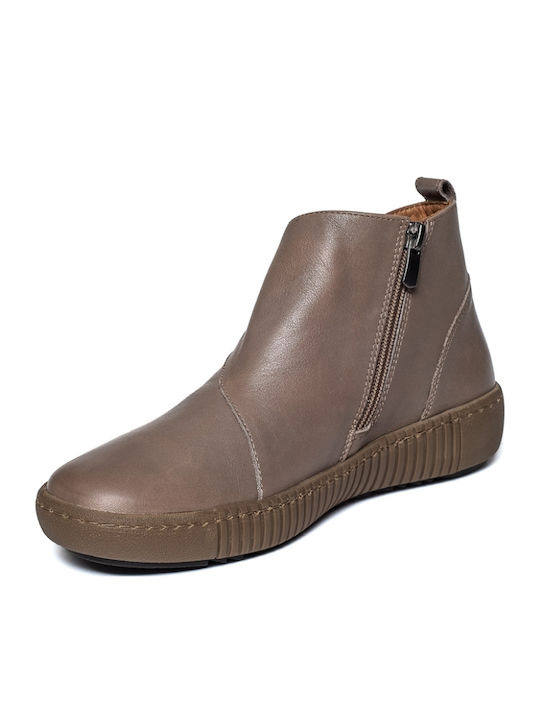 Stiefeletten Damen Braun