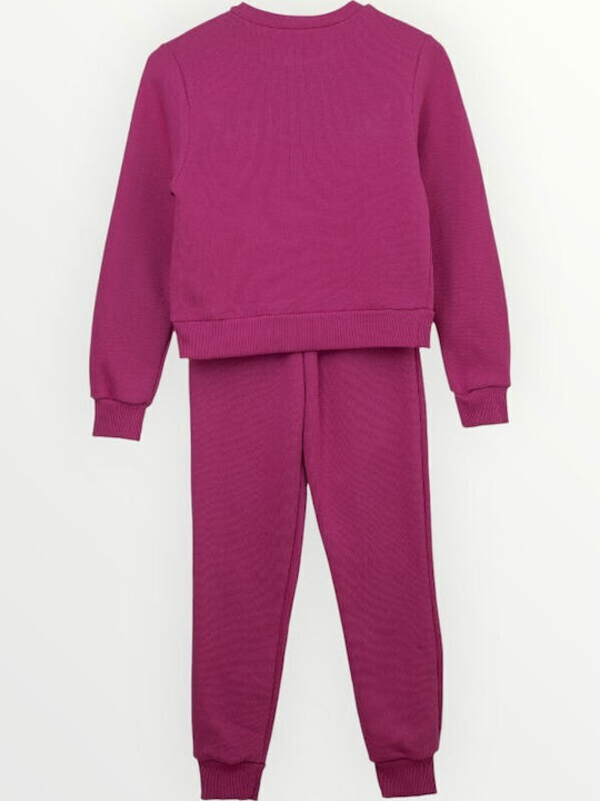 Kinder Sweatpants Set - Jogginganzug Fuchsie 2Stück