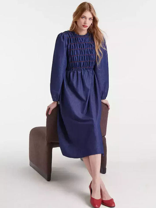 Midi Dress Blue
